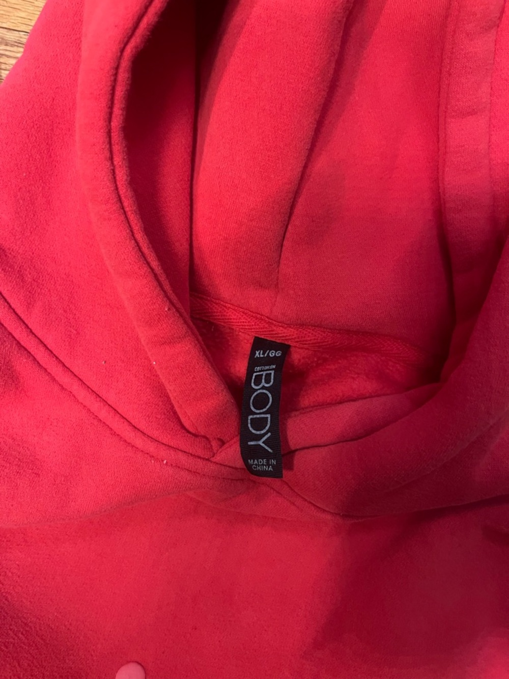 Cotton On Wellness Club Red Hooded Pullover - Picture 4 of 7